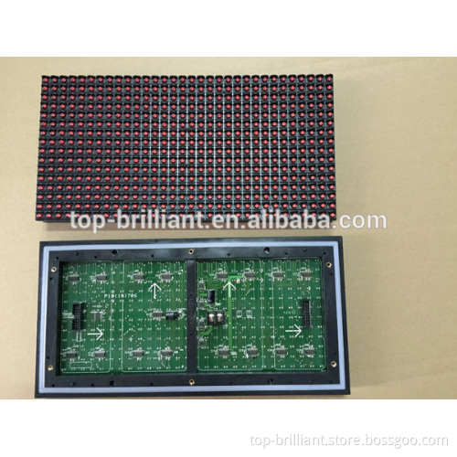Shenzhen 32*16 Waterproof P10 Red Outdoor Color LED Module (CE & RoHS Compliant)